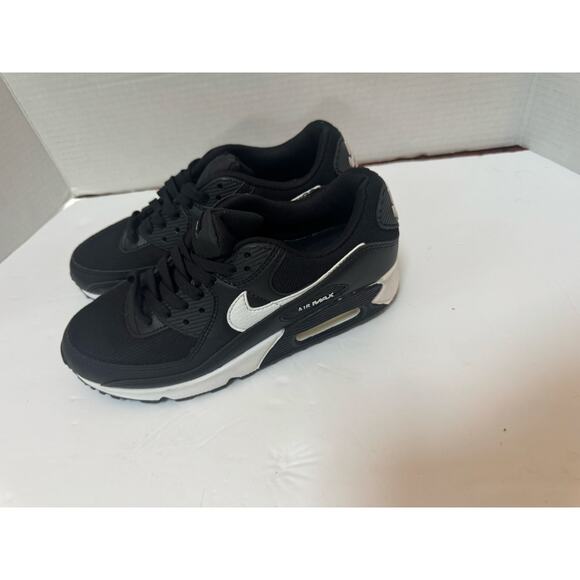 Nike Air Max 90 SNEAKER Junior size 6 5 BLACK/WHITE NWOB - Picture 4 of 7